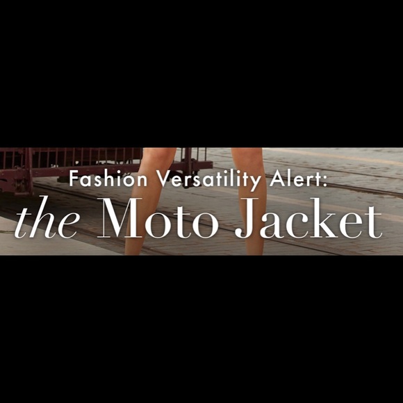 🎉New Chic Ivory Floral Print Embroidery FauxLeather Moto Jacket - Picture 16 of 16